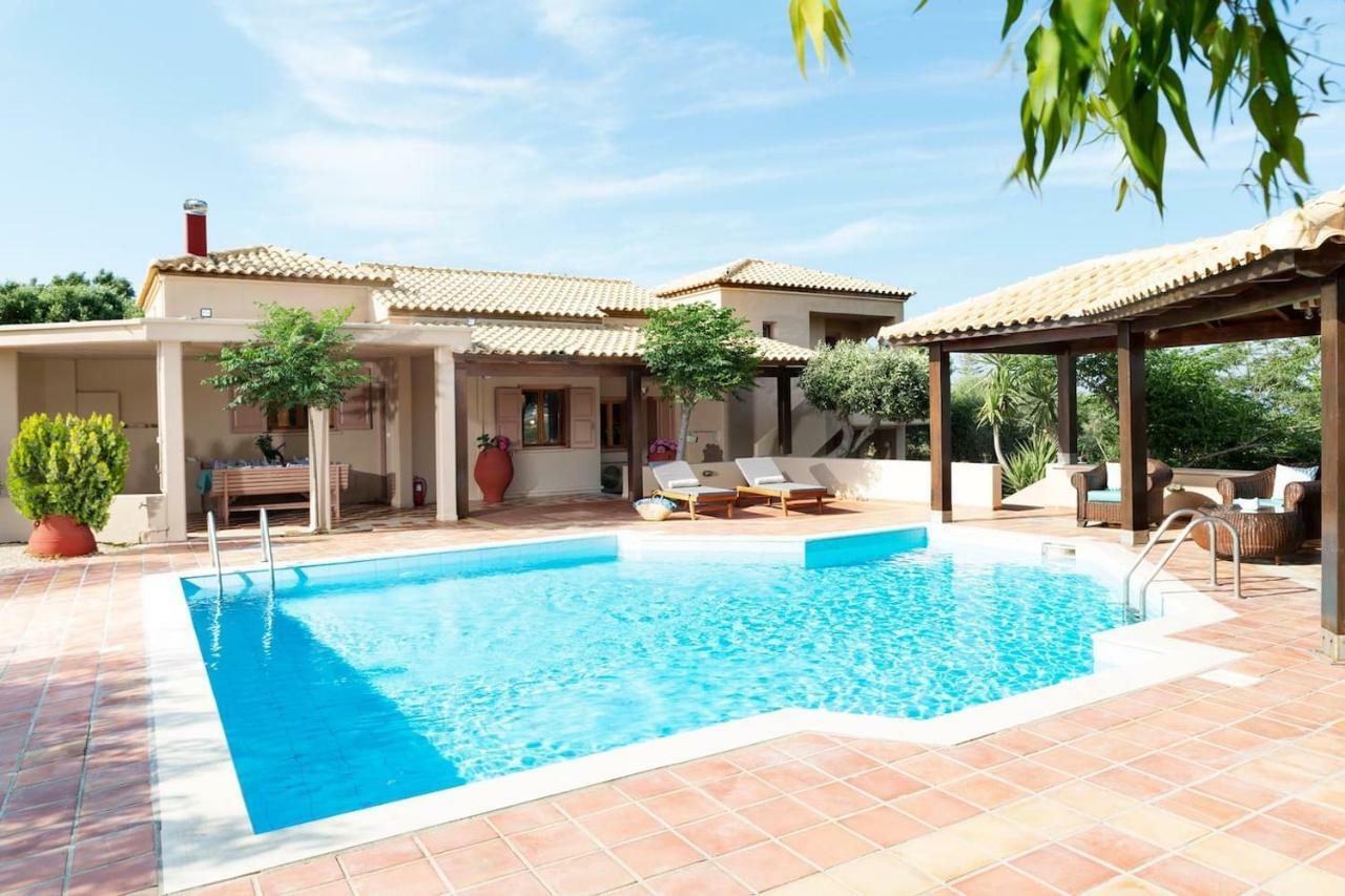 White Sand Villa. Spacious Villa With Prive Pool. Agia Pelagia  Exterior foto