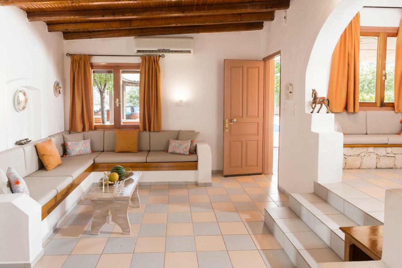 White Sand Villa. Spacious Villa With Prive Pool. Agia Pelagia  Exterior foto